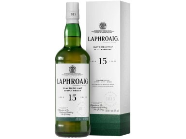 Viskis Laphroaig 15 YO su dėž. 0,7 l