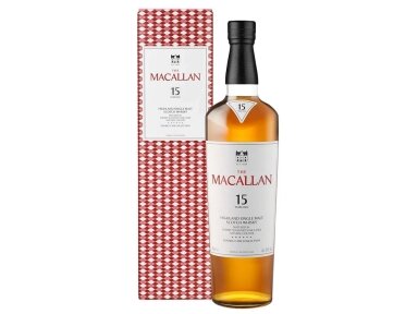 Viskis Macallan 15 YO Double Cask Single Malt su dėž. 0,7 l