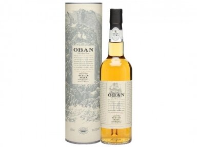 Viskis Oban Single Malt 14 YO su dėž. 0,7 l