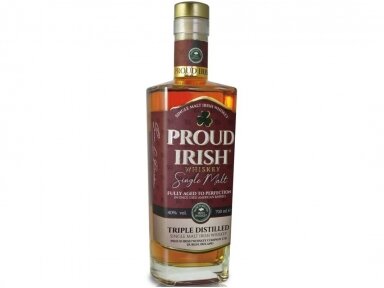 Viskis Proud Irish Single Malt 0,7 l