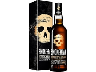 Viskis Smokehead su dėž. 0,7 l