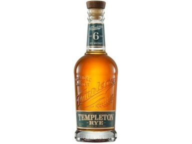 Viskis Templeton Rye 6 YO 0,7 l