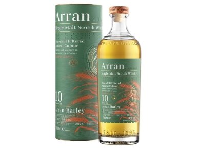 Viskis The Arran Barley 10 YO su dėž. 0,7 l