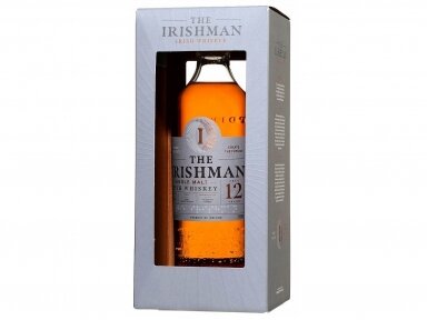 Viskis The Irishman Single Malt 12 YO su dėž. 0,7 l