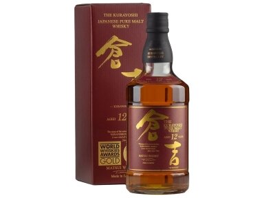 Viskis The Kurayoshi Pure Malt 12 YO su dėž. 0,7 l