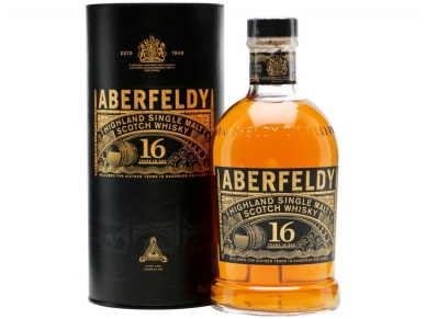 Viskis Aberfeldy 16 YO su dėž. 0,7 l Viskis Aberfeldy 16 YO su dėž. 0,7 l