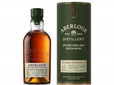 Viskis Aberlour Single Malt 16 YO su dėž. 0,7 l Viskis Aberlour Single Malt 16 YO su dėž. 0,7 l