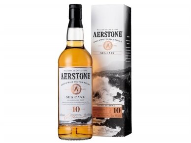 Viskis Aerstone 10 YO Sea Cask su dėž. 0,7 l Viskis Aerstone 10 YO Sea Cask su dėž. 0,7 l