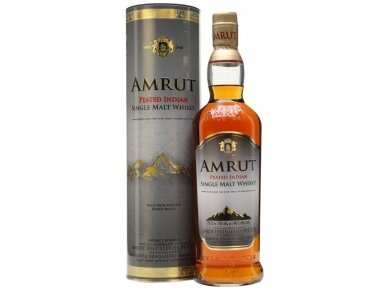 Viskis Amrut Peated su dėž. 0,7 l 1