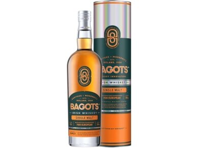Viskis Bagots Single Malt su dėž. 0,7 l Viskis Bagots Single Malt su dėž. 0,7 l