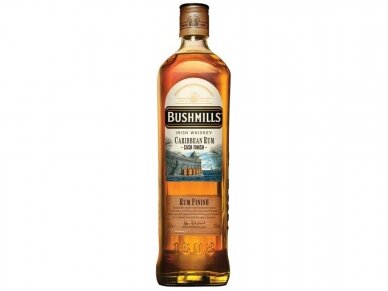 Viskis Bushmills Caribbean Rum Cask Finish 0,7 l Viskis Bushmills Caribbean Rum Cask Finish 0,7 l
