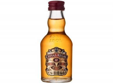 Viskis Chivas Regal 12 YO 0,05 l mini Viskis Chivas Regal 12 YO 0,05 l mini