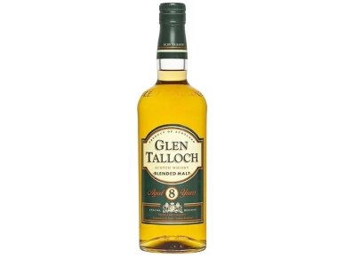 Viskis Glen Talloch Blended Malt 8 YO su dėž. 0.7 l 1