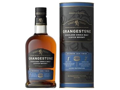 Viskis Grangestone Highland Single Malt Burbon Cask Finish su dėž. 0,7 l Viskis Grangestone Highland Single Malt Burbon Cask Finish su dėž. 0,7 l