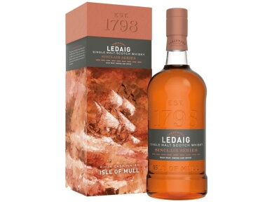 Viskis Ledaig Rioja Cask Finish su dėž. 0,7 l Viskis Ledaig Rioja Cask Finish su dėž. 0,7 l