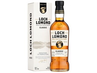 Viskis Loch Lomond Single Malt su dėž. 0,7 l Viskis Loch Lomond Single Malt su dėž. 0,7 l