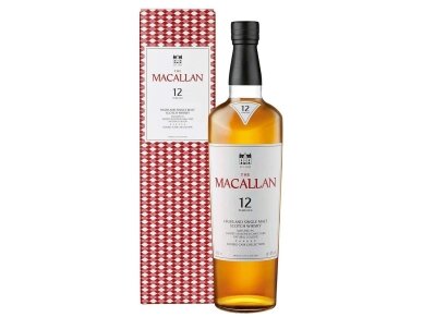 Viskis Macallan 12 YO Single Malt su dėž. 0,7 l Viskis Macallan 12 YO Single Malt su dėž. 0,7 l