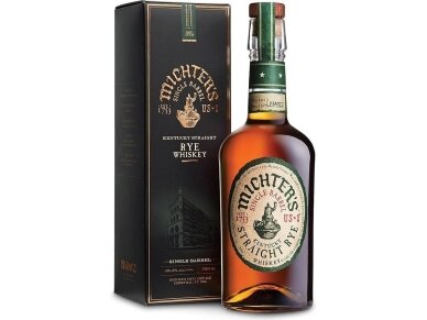 Viskis Michters US 1 Kentucky Straight Rye su dėž. 0,7 l