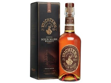 Viskis Michters US 1 Sour Mash su dėž. 0,7 l Viskis Michters US 1 Sour Mash su dėž. 0,7 l