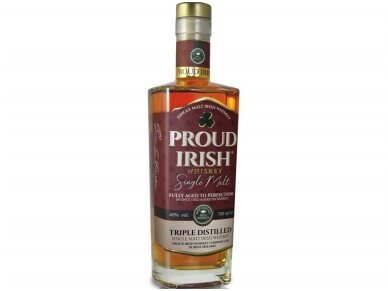 Viskis Proud Irish Single Malt 0,7 l Viskis Proud Irish Single Malt 0,7 l