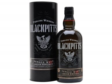 Viskis Teeling Blackpitts Peated su dėž. 0,7 l Viskis Teeling Blackpitts Peated su dėž. 0,7 l