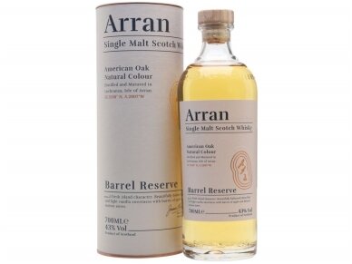 Viskis The Arran Barrel Reserve Single Malt su dėž. 0,7 l