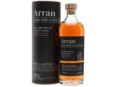 Viskis The Arran Port Cask Strength su dėž. 0,7 l Viskis The Arran Port Cask Strength su dėž. 0,7 l