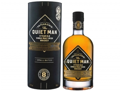 Viskis The Quiet Man Single Malt 8 YO su dėž. 0,7 l Viskis The Quiet Man Single Malt 8 YO su dėž. 0,7 l