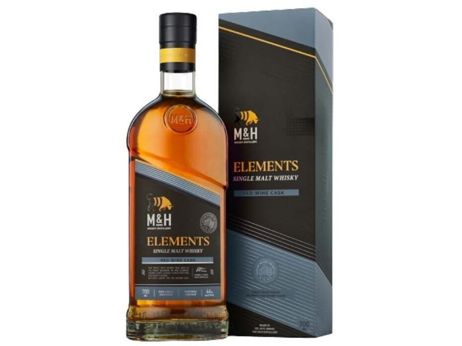 Viskis Milk & Honey Elements Wine Cask su dėž. 0,7 l