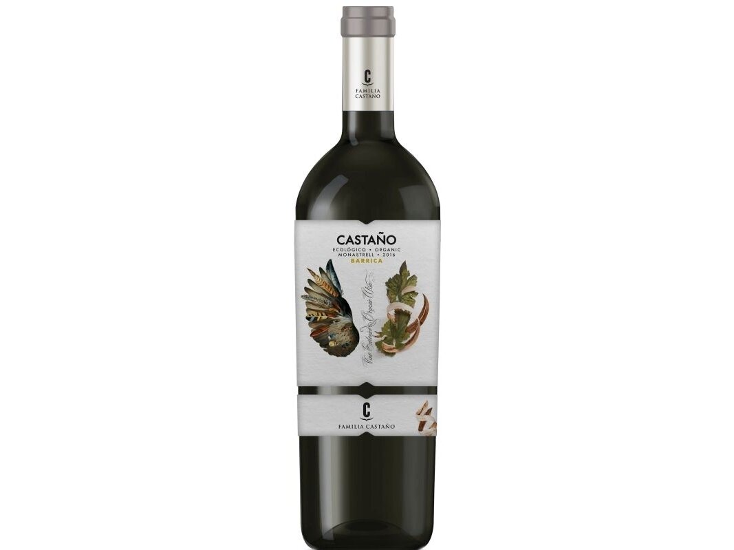 Vynas Castano Organic Red Barrica Yecla D.O. 0,75 l