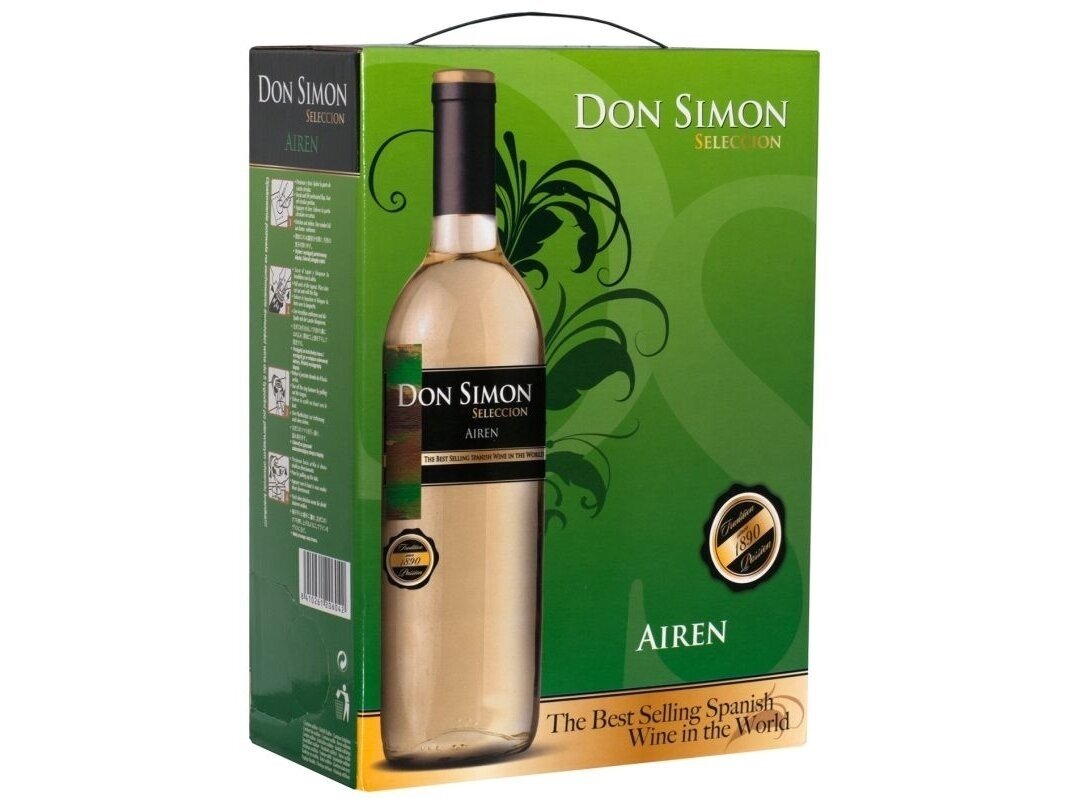 Vynas Don Simon Seleccion Airen BIB 3 l Vynas Don Simon Seleccion Airen BIB 3 l