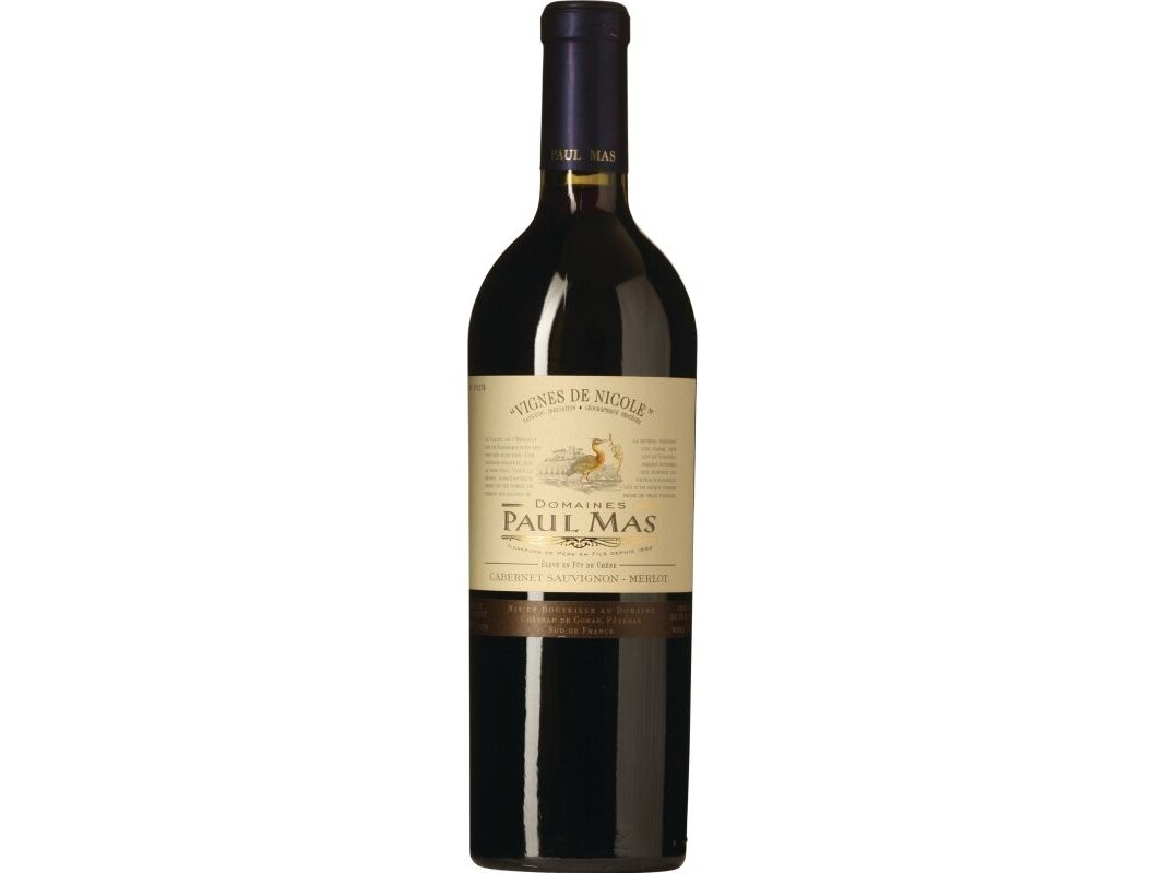 Vynas Paul Mas Vigne De Nicole Cabernet Sauvignon Merlot Vin De Pays 0.75 l Vynas Paul Mas Vigne De Nicole Cabernet Sauvignon Merlot Vin De Pays 0.75 l