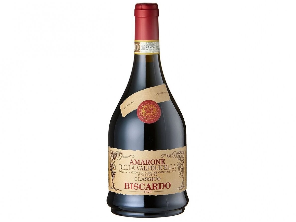 Vynas Biscardo Amarone della Valpolicella Classico D.O.C.G. 0,75 l Vynas Biscardo Amarone della Valpolicella Classico D.O.C.G. 0,75 l