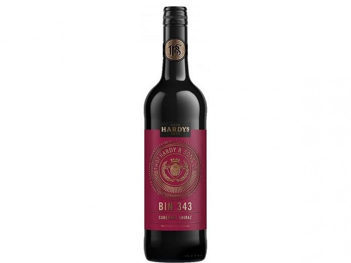 Vynas Hardy's Bin Cabernet Shiraz 0,75 l Vynas Hardy's Bin Cabernet Shiraz 0,75 l
