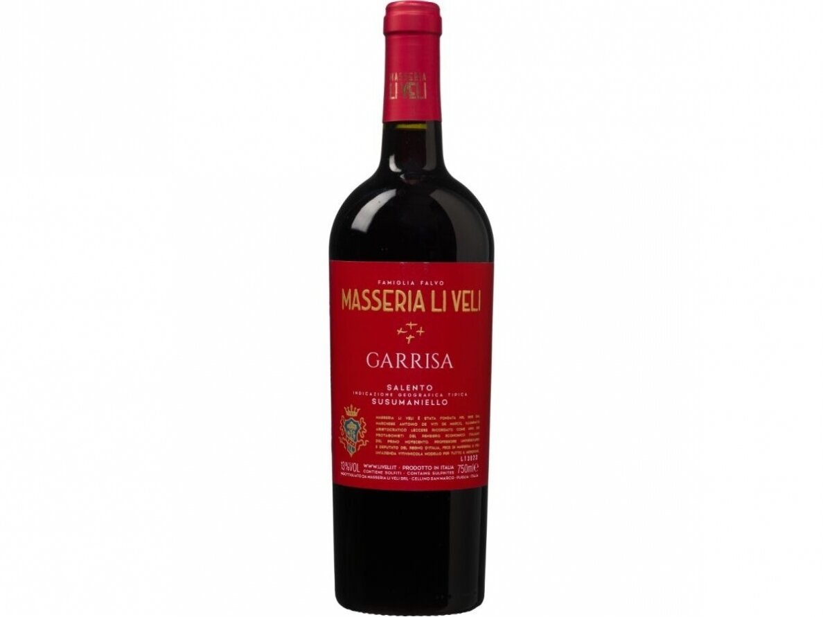 Vynas Masseria Li Veli Garrisa Susumaniello Salento I.G.T. 0,75 l Vynas Masseria Li Veli Garrisa Susumaniello Salento I.G.T. 0,75 l