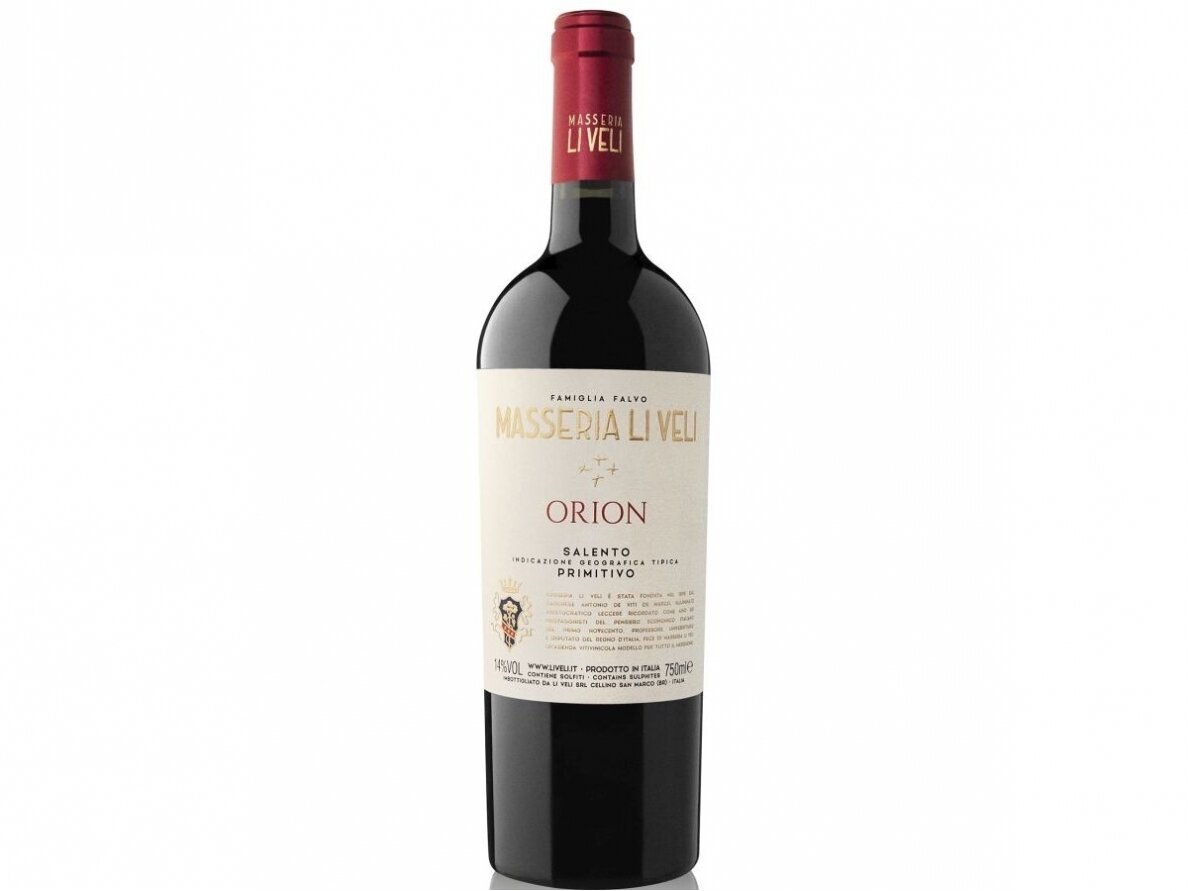 Vynas Masseria Li Veli Orion Primitivo Salento I.G.T. 0,75 l Vynas Masseria Li Veli Orion Primitivo Salento I.G.T. 0,75 l