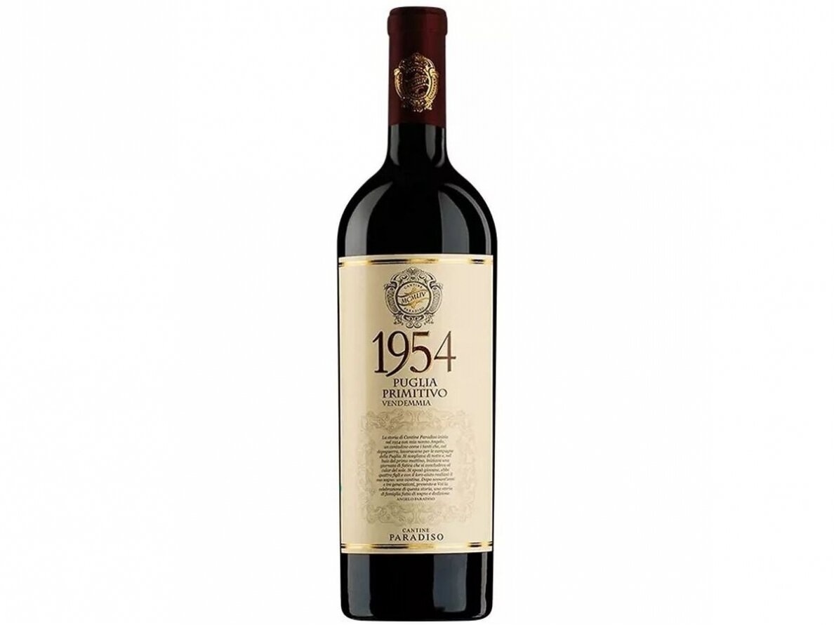 Vynas Paradiso 1954 Primitivo Puglia I.G.P. 0,75 l 1 Vynas Paradiso 1954 Primitivo Puglia I.G.P. 0,75 l 1