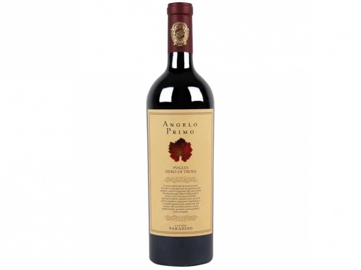 Vynas Paradiso Angelo Primo Nero di Troia Puglia I.G.P. 0,75 l Vynas Paradiso Angelo Primo Nero di Troia Puglia I.G.P. 0,75 l