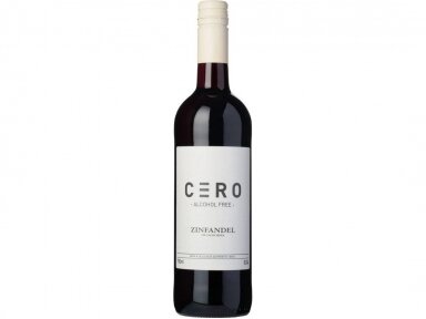 Vynas nealkoholinis Cero Zinfandel 0,75 l