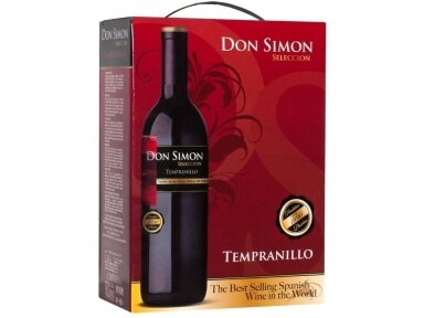 Vynas Don Simon Seleccion Tempranillo Tinto BIB 3 l