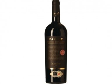 Vynas Varvaglione Papale Linea Oro Primitivo Di Manduria D.O.P. 0,75 l