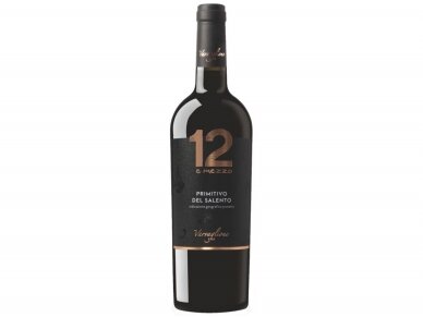 Vynas 12 E Mezzo Primitivo Del Salento I.G.P. 0,75 l Vynas 12 E Mezzo Primitivo Del Salento I.G.P. 0,75 l