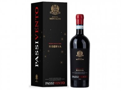 Vynas Baron Montalto Passivento Rosso Riserva D.O.C. su dėž. 0,75 l Vynas Baron Montalto Passivento Rosso Riserva D.O.C. su dėž. 0,75 l