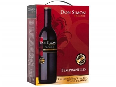 Vynas Don Simon Seleccion Tempranillo Tinto BIB 3 l Vynas Don Simon Seleccion Tempranillo Tinto BIB 3 l
