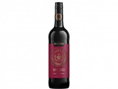 Vynas Hardy's Bin Cabernet Shiraz 0,75 l Vynas Hardy's Bin Cabernet Shiraz 0,75 l
