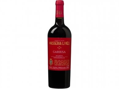 Vynas Masseria Li Veli Garrisa Susumaniello Salento I.G.T. 0,75 l Vynas Masseria Li Veli Garrisa Susumaniello Salento I.G.T. 0,75 l