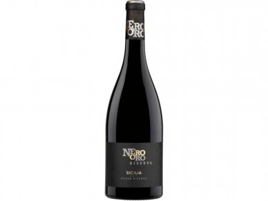 Vynas Nero Oro Riserva Sicilia D.O.C. 0,75 l Vynas Nero Oro Riserva Sicilia D.O.C. 0,75 l