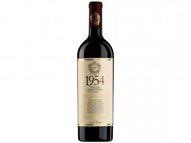Vynas Paradiso 1954 Primitivo Puglia I.G.P. 0,75 l 1 Vynas Paradiso 1954 Primitivo Puglia I.G.P. 0,75 l 1